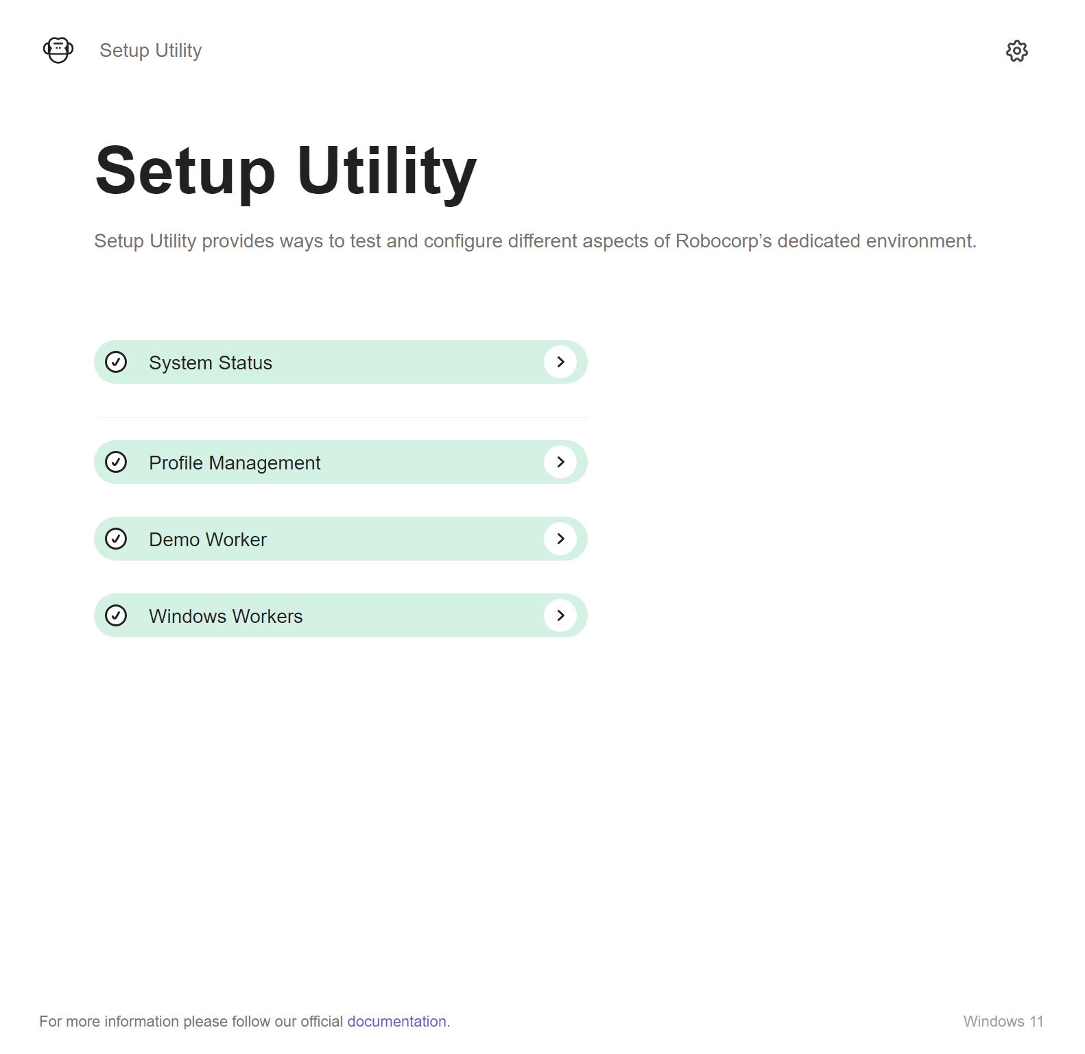 Setup Utility