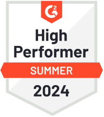 G2 badge, High performer, spring, 2024